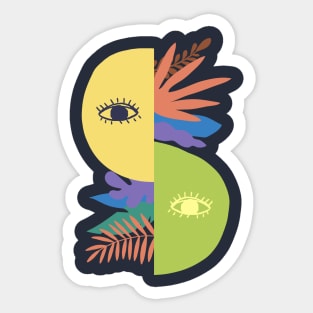 Two Wild Eyes #2 Sticker